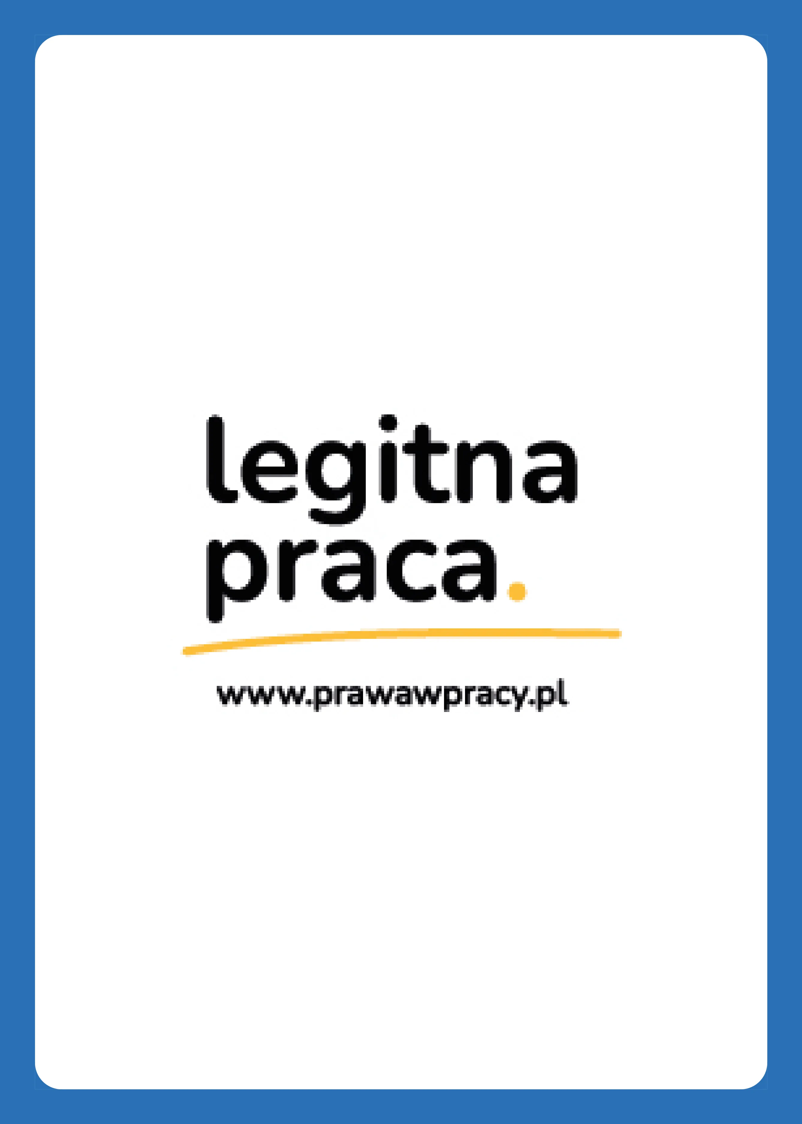 logo kampanii legitna praca